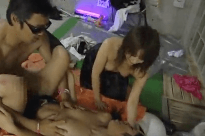 【ギャル】淫乱ミニスカJK2人と3Pハーレムエロタレ用アダルトAV無料エロ動画♡